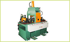 Steel coil end shearing and joint welding machine. Auto alignment for high precision, and to effectively reduce wastes.